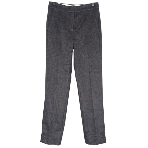 J. Crew Size 0 Kate Straight-Leg Pant in Drapey Flannel - Picture 2 of 8